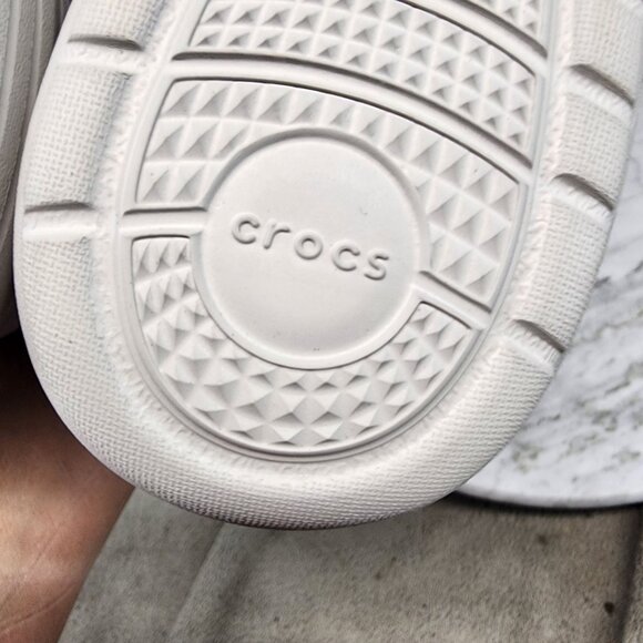 Crocs Shoes Womens Size 11 Gray Slip On Sneakers *NWOT* - Picture 10 of 13